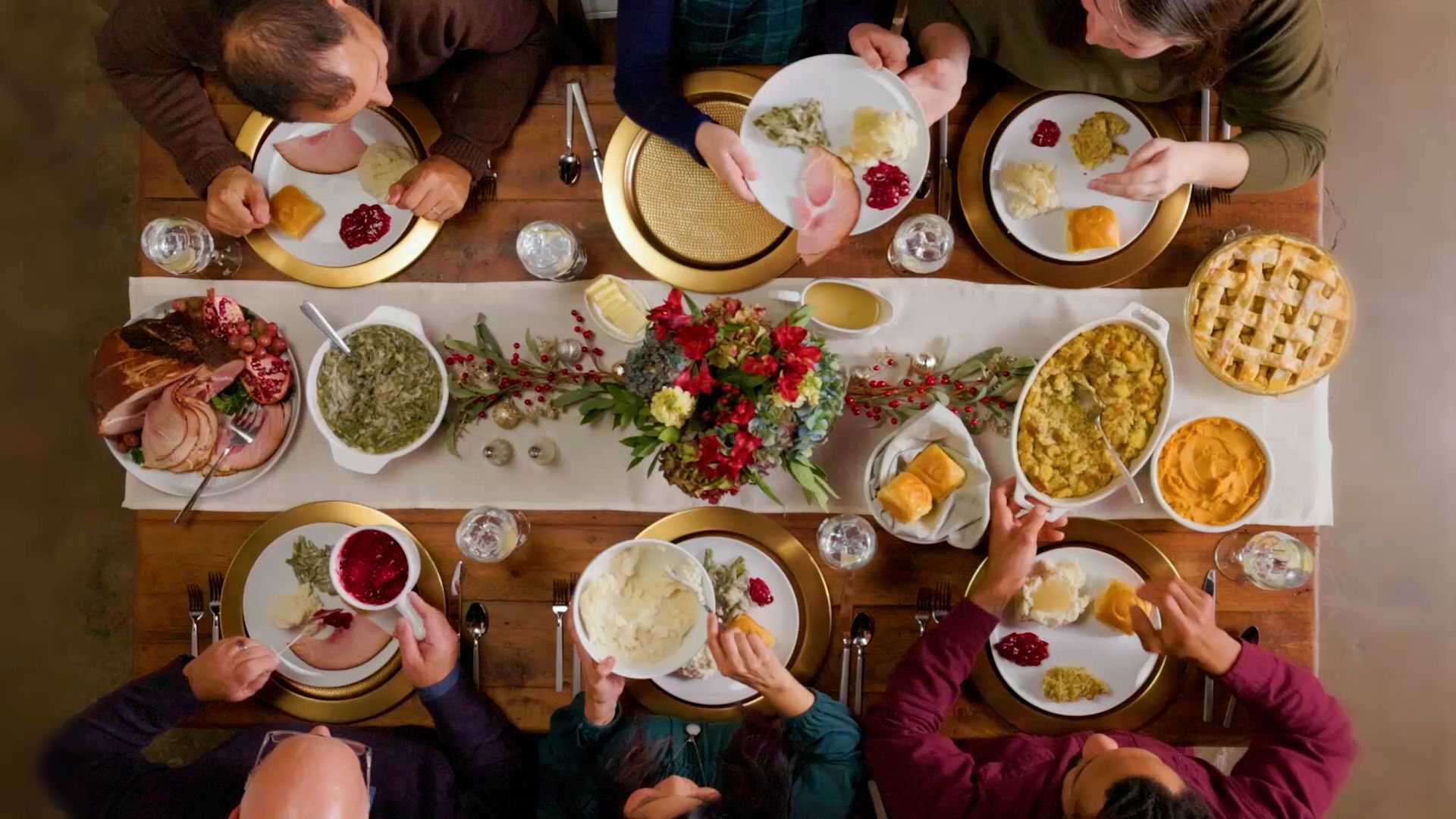 holiday dinner with reser's