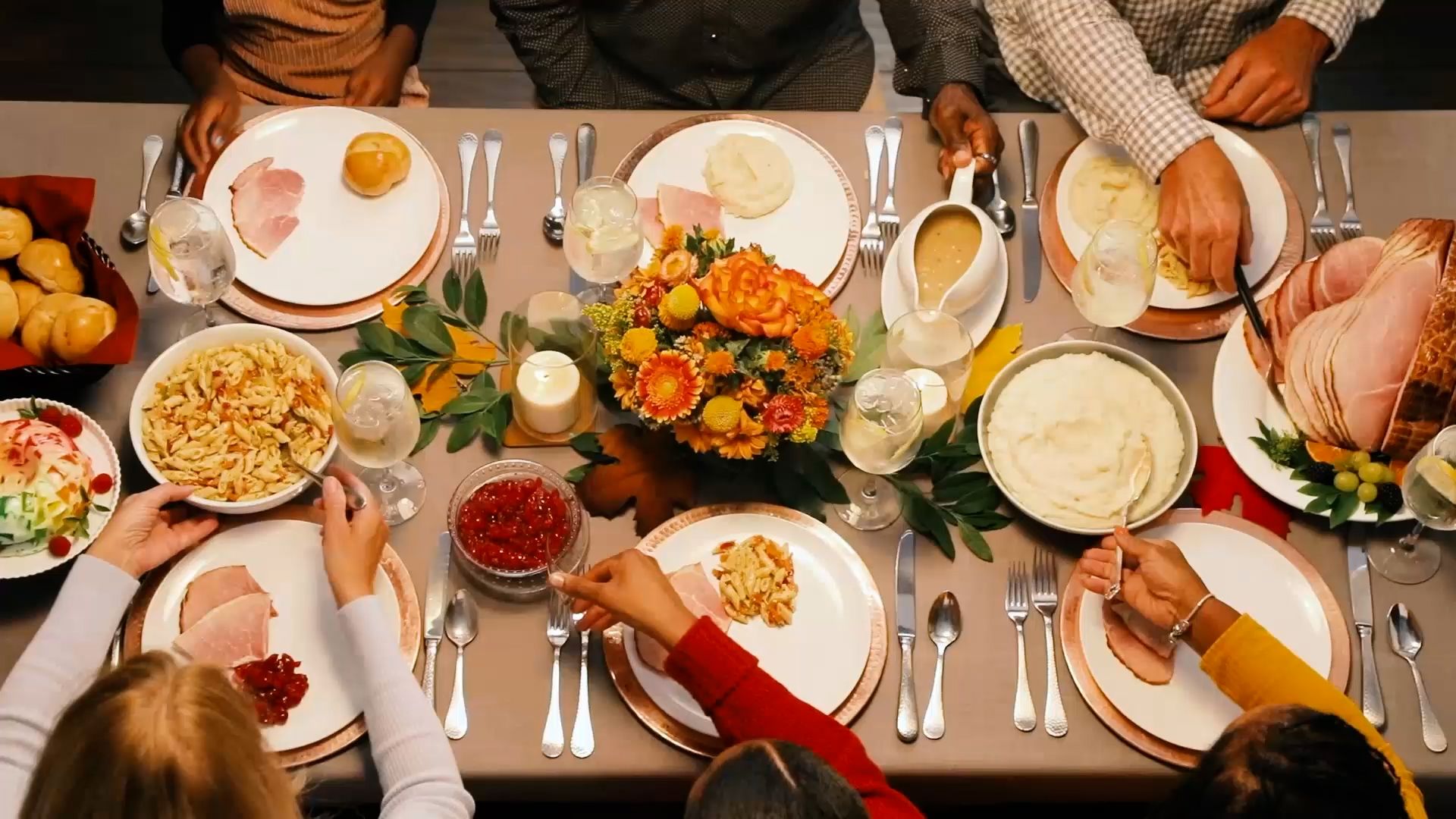 holiday dinner with reser's